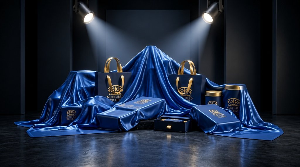 Nurtured Orchard Luxury Draped Collection Stage